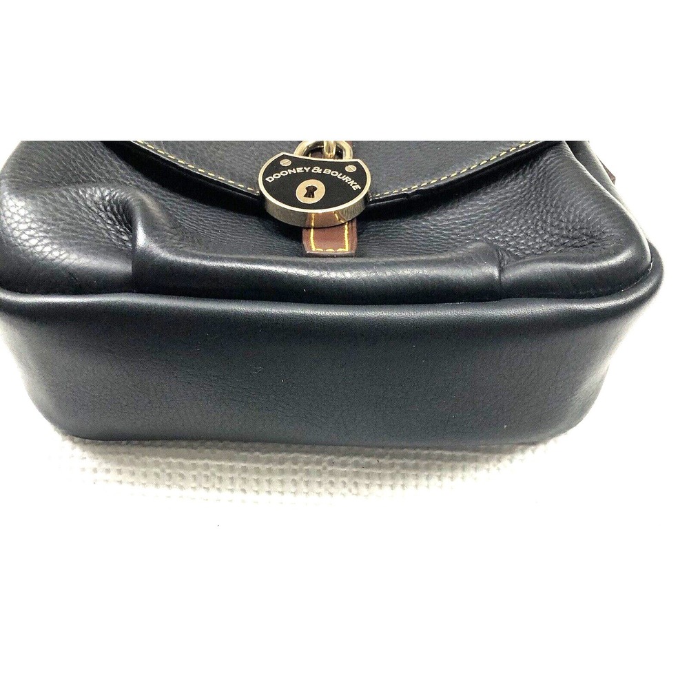 Dooney and Bourke Lock Leather Crossbody Shoulder hand bag Padlock - Picture 5 of 16